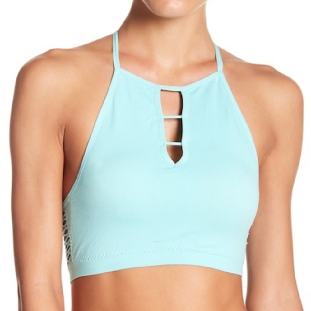 Free Press Fishnet Back Seamless Bralette